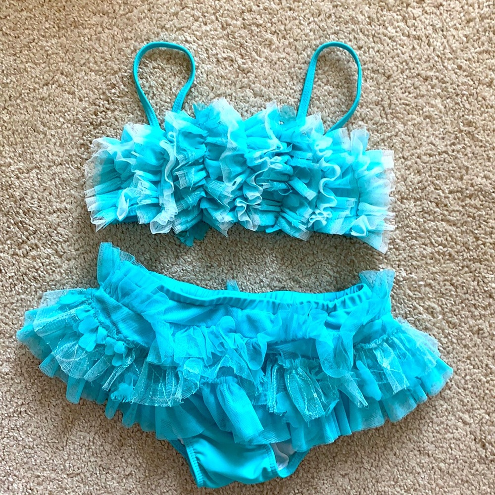 Isobella & Chloe Tulle Bikini (size 6x)
